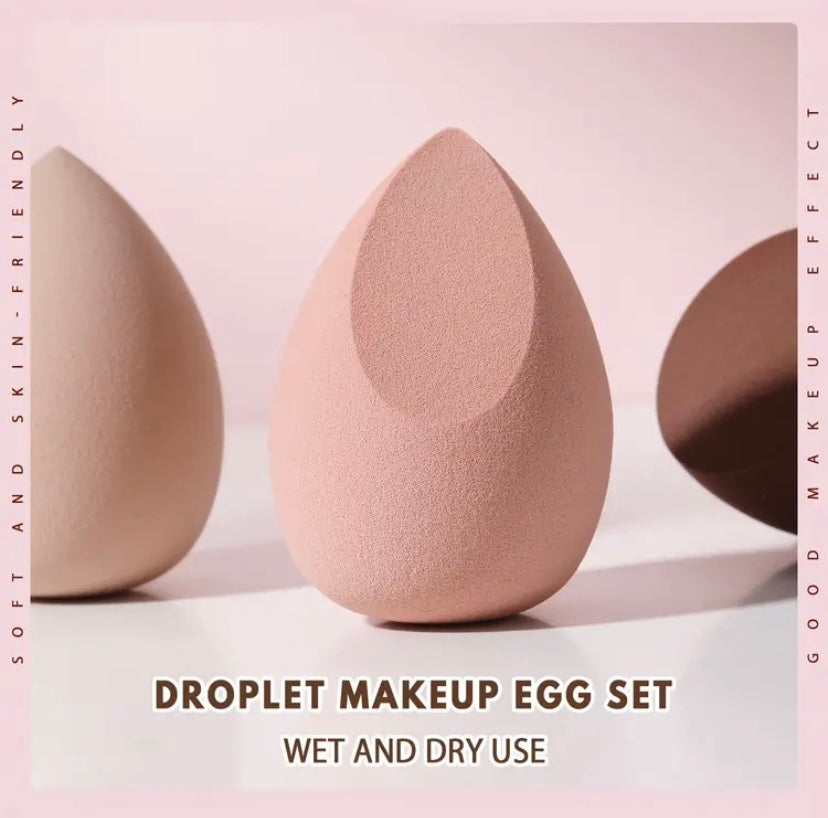 3pcs Professional Makeup beauty blender