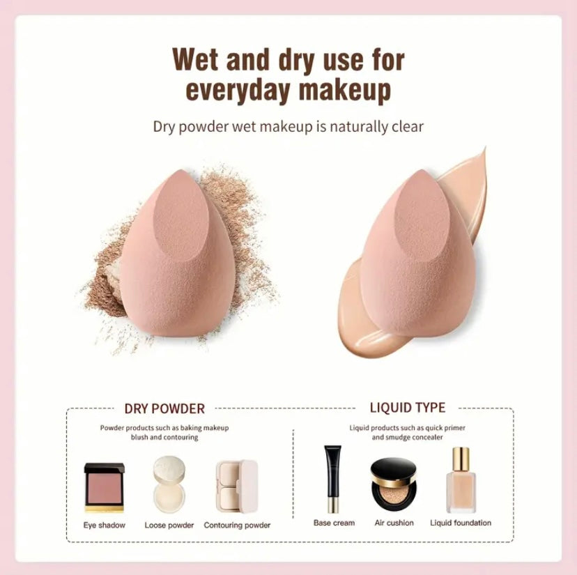 3pcs Professional Makeup beauty blender